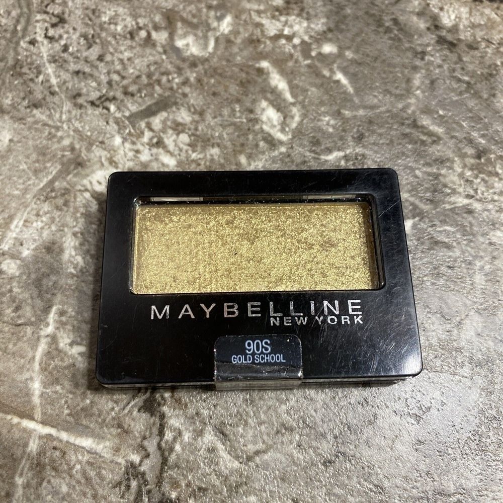 MAYBELLINE NEW YORK Expert Wear Eyeshadow, Gold School 90S Eye Shadow